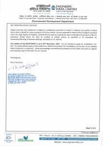 EIL Certificate B
